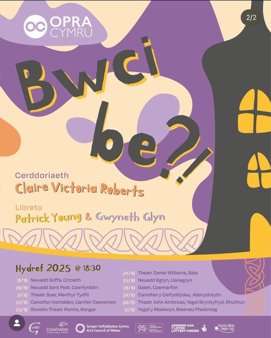 Mhenase Touch: The Opra Cymru tour in Wales for Halloween